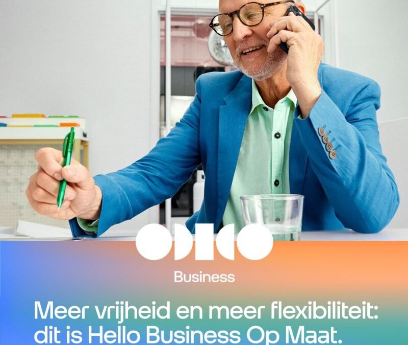 Odido Hello Business op Maat is voor partners om klanten te voorzien van op maat gemaakte oplossingen